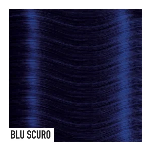 heat hair extensions blu-scuro