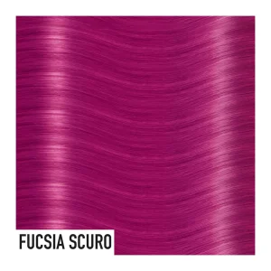 heat hair extensions fucsia-scuro