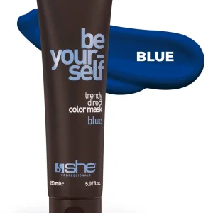 heat hair extensions mask_blue