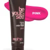 heat hair extensions mask_pink
